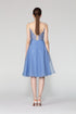 V Neck Tiered Midi Dress
